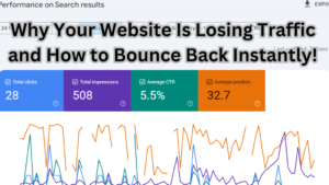 Is Your Google Traffic Disappearing? Discover the Fix in 5 Simple Steps!